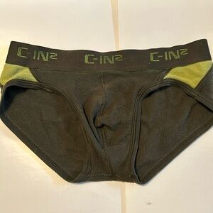C-in2 medium Bamboo Brief - Green